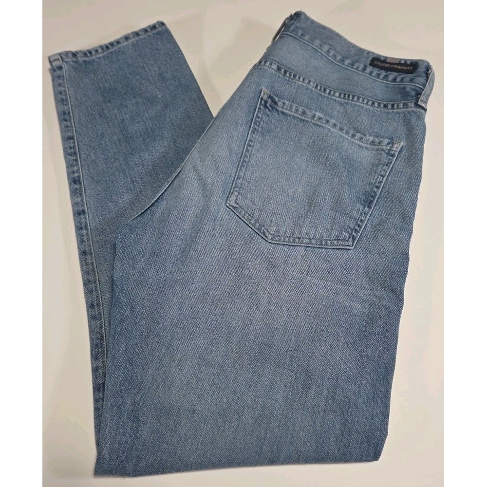 Citizens of Humanity Liya High Rise Classic Fit Crop Jeans Size 29 Button Fly